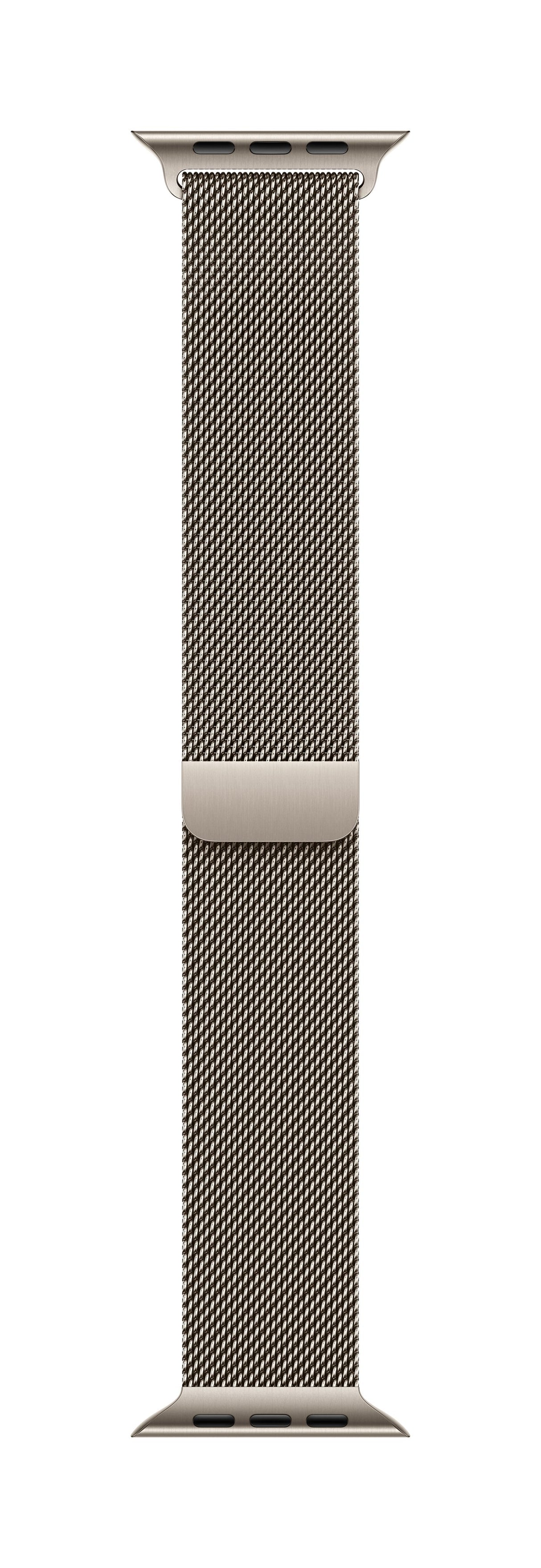 Milanaise Armband, Natur, 40mm, One Size