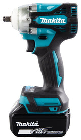 Llave De Impacto Inalámbrica Makita Dtw302z, 18 Voltios Azul/Negro, Sin Batería Ni Cargador Dtw302z