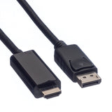 EAN 7611990149933 - VALUE 11.99.5789 adaptador de cable de vídeo 7,5 m DisplayPort Negro imagen 3
