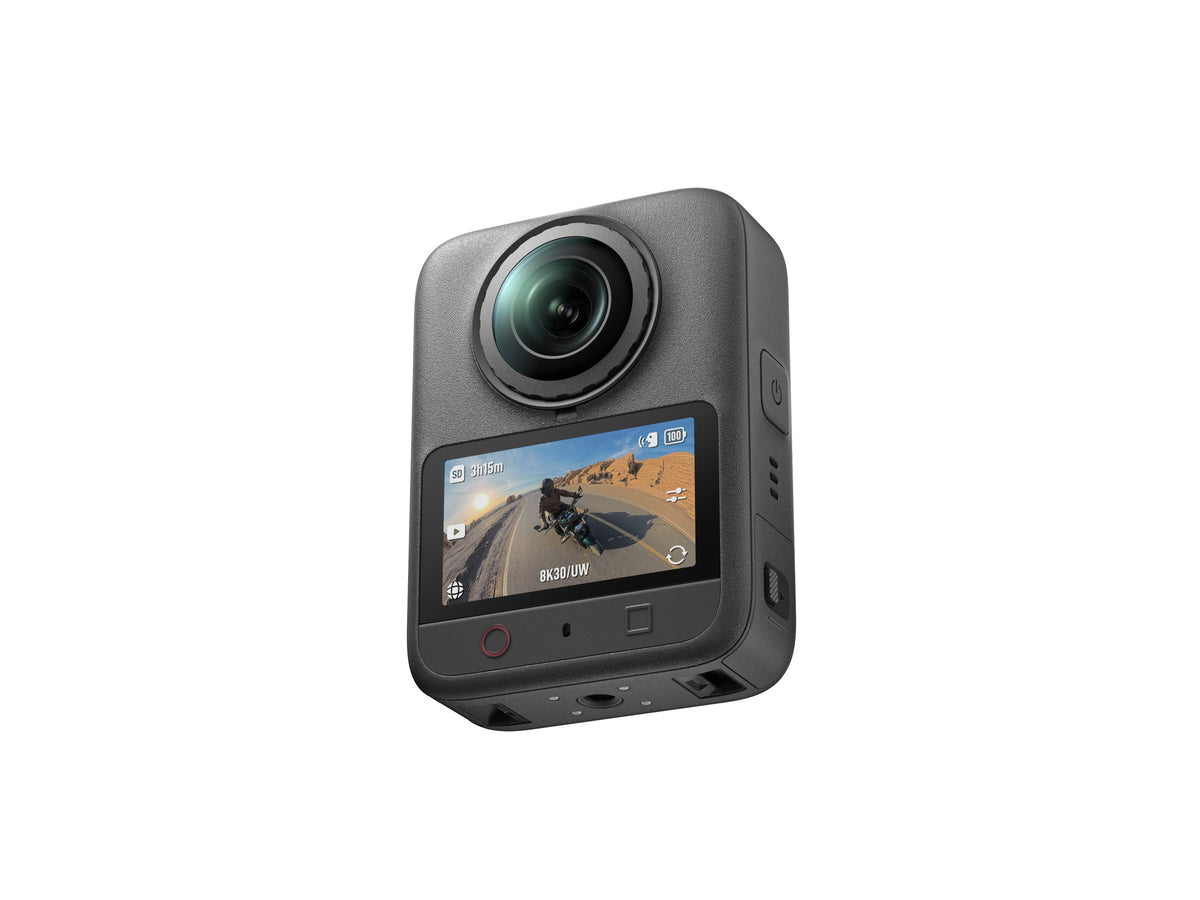Cámara Deportiva Dji Osmo 360 Ii Adventure Combo 8k 60 Fps 100 Min Estabilización Electrónica Sensor Cmos Wifi Negro