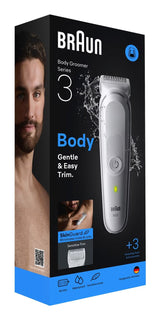 Afeitadora Corporal Braun Bg3530 S3 Essential Body Groomer