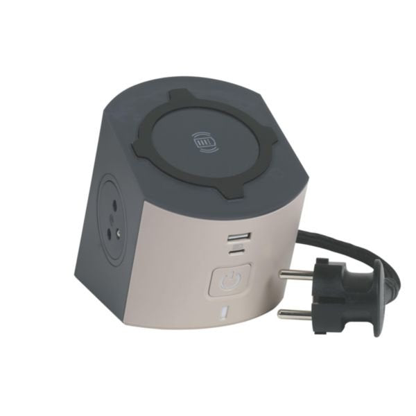 Przedluzacz 2x2p+Z      Indukcja+Usb A/C