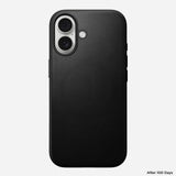Nomad Modern Leather Case Iphone 17 Black