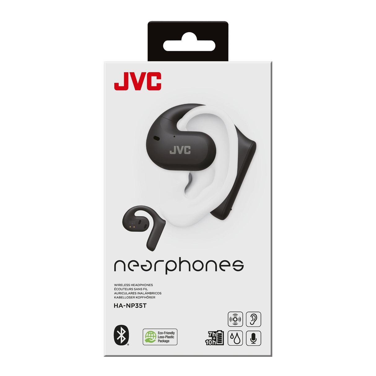 Auriculares  Jvc Ha-Np35t-Bu Black