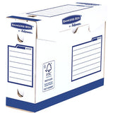 Fellowes 4472702 Archivador Organizador Papel Azul, Blanco