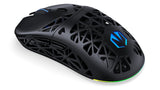 Ratón  Endorfy Liv Plus Wireless Gaming Negro, Incluye Estación De Carga Ey6a016