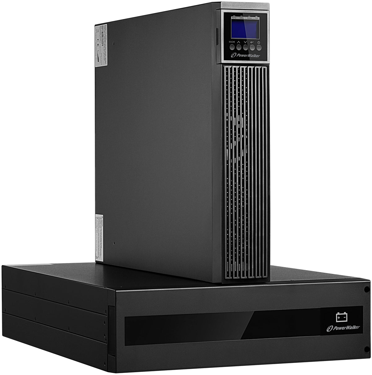 Bluewalker Vfi 10000 Rtg Pf1 Doble Conversión (En Línea) 10 Kva 10000 W 2 Salidas Ac, Ups Negro, Doble Conversión (En Línea), 10 Kva, 10000 W, Seno, 110 V, 276 V