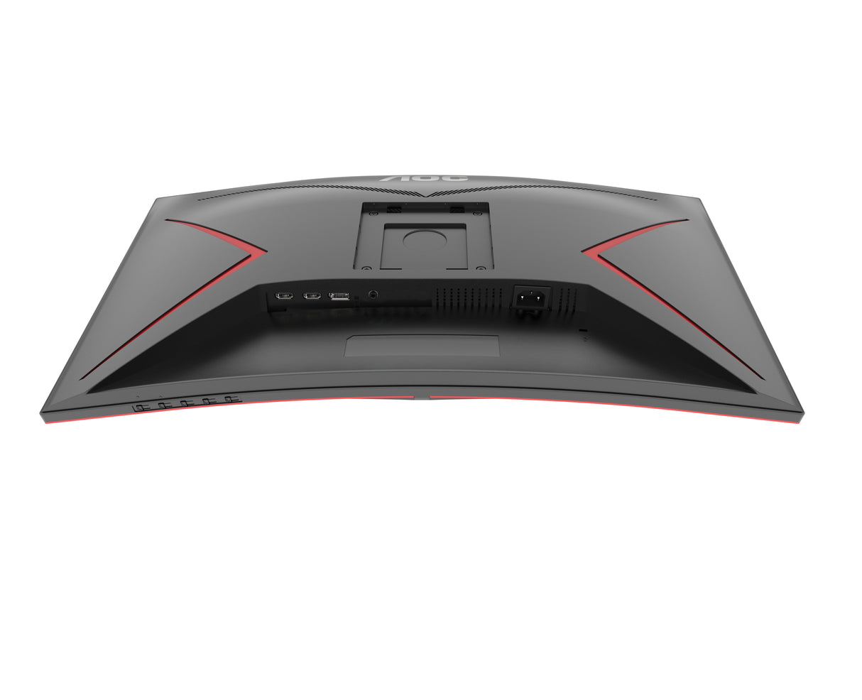 Monitor 27 Aoc Gaming Curvo Cq27g2se Qhd 2560x1440 165hz 2hdmi 1dp Negro-Red