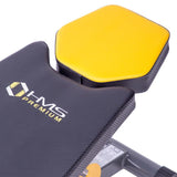 EAN 5907695596557 - HMS Fitness LSR8311 Banco de musculación multiposición Asiento ajustable Hogar Negro, Amarillo imagen 15