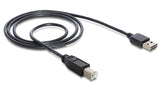 Delock Cable Easy-Usb 2.0 Typ-A Macho > Usb 2.0 Typ-B Macho 3 M Negro