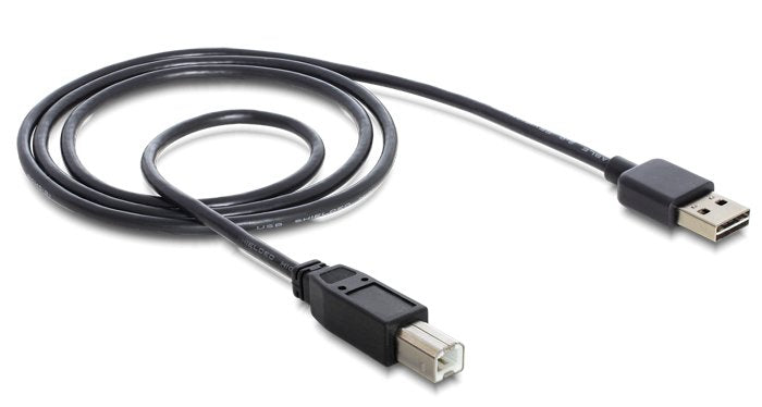 EAN 4043619833580 - DeLOCK 1m USB 2.0 A - B m/m cable USB USB A USB B Negro imagen 2