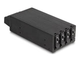 Delock 47126 Estante Móvil De Bahía Delgada Para 4 X Ssd M.2 Nvme Con Conector Slim Sas Sff-8654 Delgado
