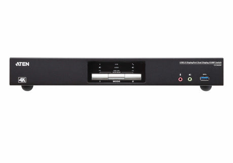 EAN 4719264645952 - ATEN CS1942DP-AT-G interruptor KVM Negro imagen 3