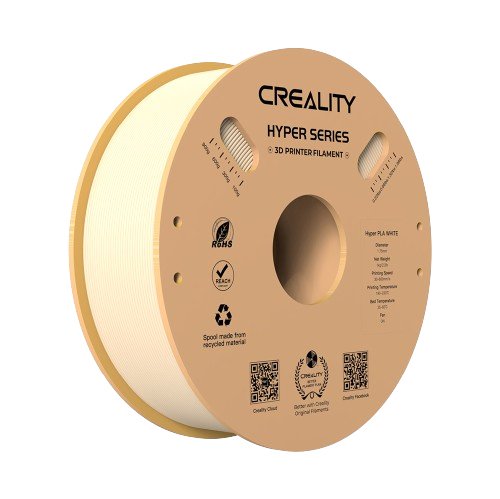 Filamento Creality Hyper Pla Beige - 1.75mm -  Impresión De Alta Velocidad Hasta 600mm/S - Bobina De 1kg