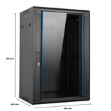 EAN 6940533544043 - aiten data AI6418 Bastidor de pared Negro imagen 10