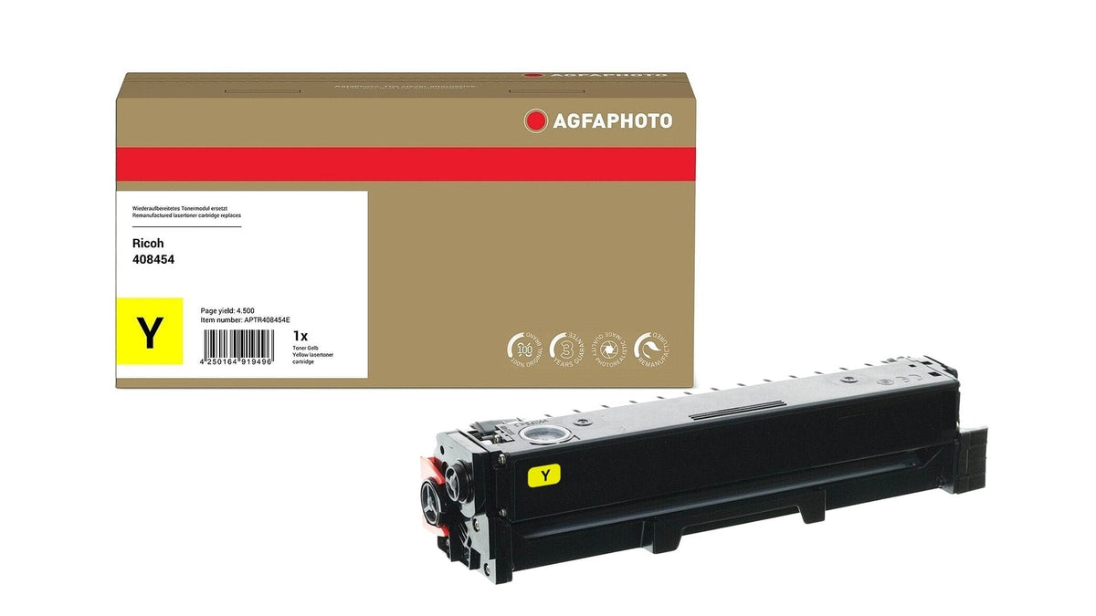 Agfa Photo Tóner Amarillo Aptr408454e  4500 Copias