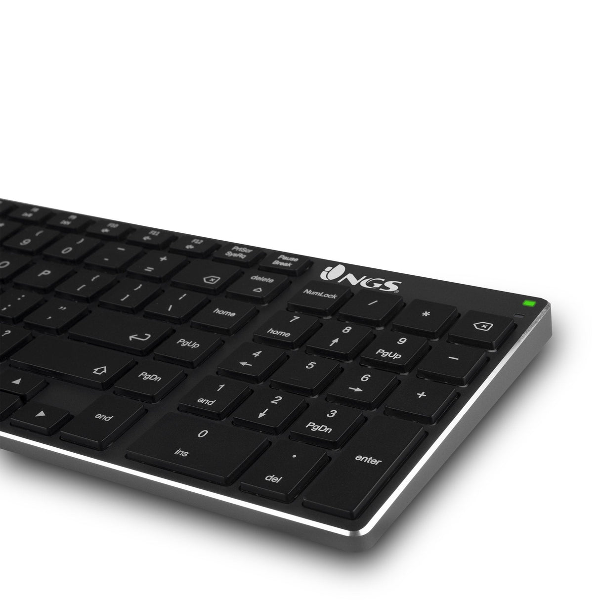 EAN 8435430619409 - NGS FORTUNE-BT, QWERTY, ES teclado Universal Bluetooth Negro, Plata imagen 7