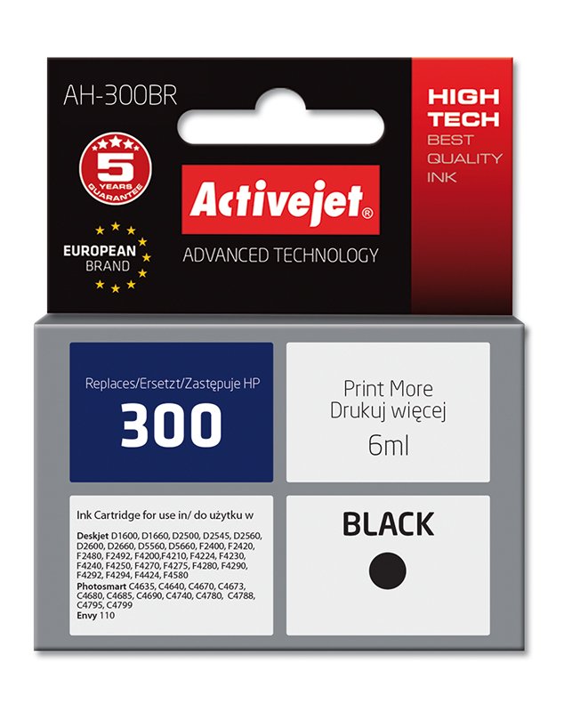 EAN 5901443014751 - Activejet AH-300BR cartucho de tinta 1 pieza(s) Compatible Alto rendimiento (XL) imagen 1