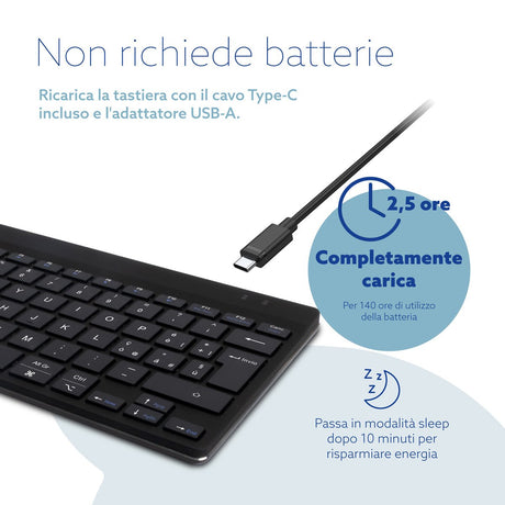 EAN 8719274491781 - R-Go Tools RGOCOITWLBL teclado Oficina Italiano imagen 14