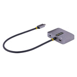 Startech Adaptador Usb Tipo C A Hdmi Vga Con Salida De Audio De 3,5mm, Hdr 4k A 60hz, Pd 3.0 De 100w