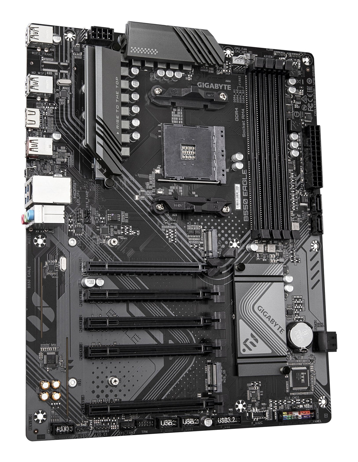 EAN 4719331868208 - GIGABYTE B550 EAGLE placa base AMD B550 Zócalo AM4 ATX imagen 3