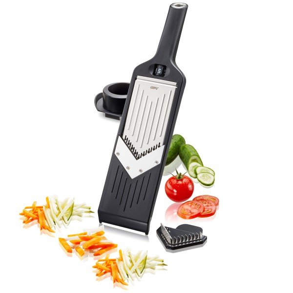 Gefu Julienne Violi 2.0 Rebanadora Manual Negro Abs Sintéticos, Acero Inoxidable