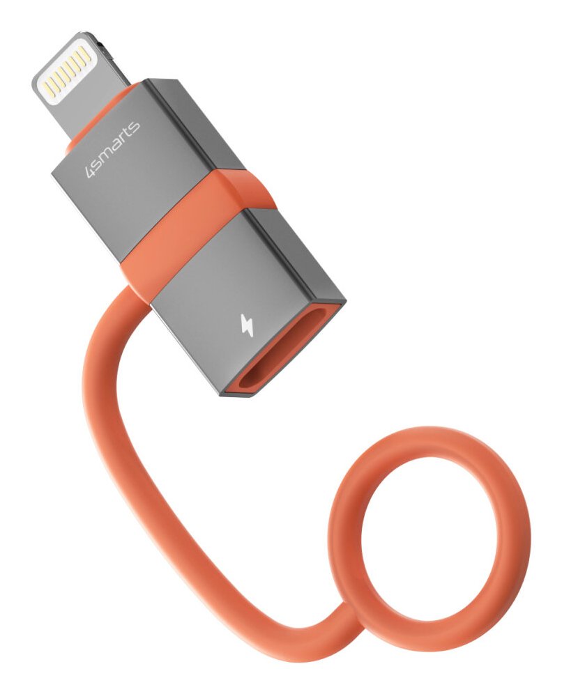 4smarts Usb-C Auf Adapter Lightning Pd 27w 2er Set, Grau