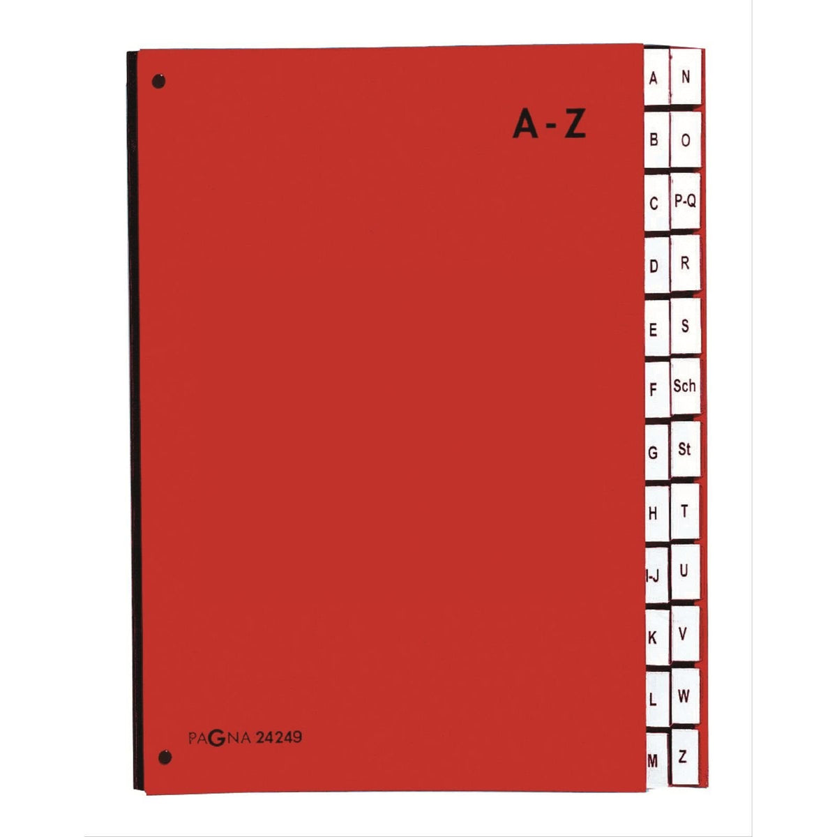 Pagna 24249-01 Carpeta A4 Cartón Rojo