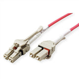 Roline Lwl-Cable 50 125m Om4, Lc Lc, Low-Loss-Stecker, Violett, 7 M