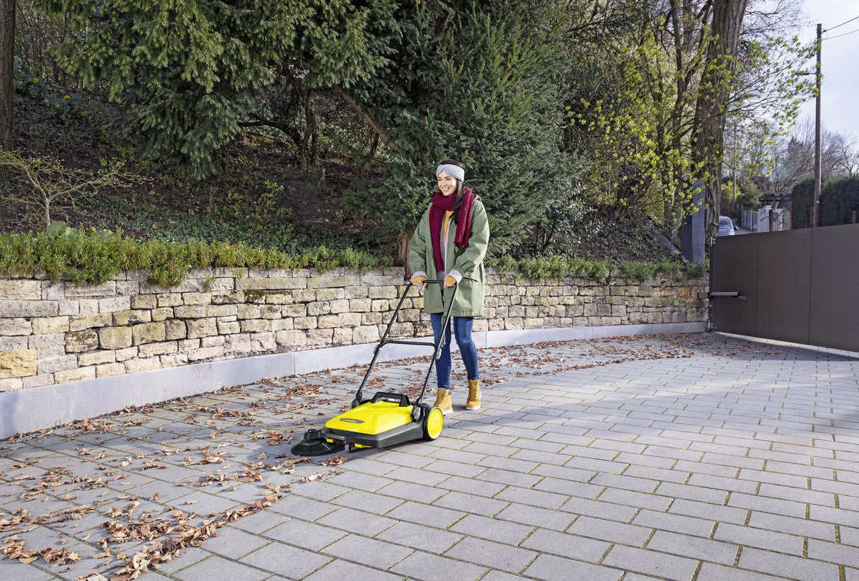 Barredora Kärcher S 4 Escoba Negro, Amarillo