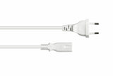 Kabelmeister Euro-Cable De Alimentación An Open End Blanco 5 M
