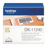 Brother Dk-11240,Negro Sobre Blanco,51 X 102 Mm 600 Etiqueta(S) Etiquetas De EnvaO,Para Brother Ql-1050, Ql-1050n, Ql-550