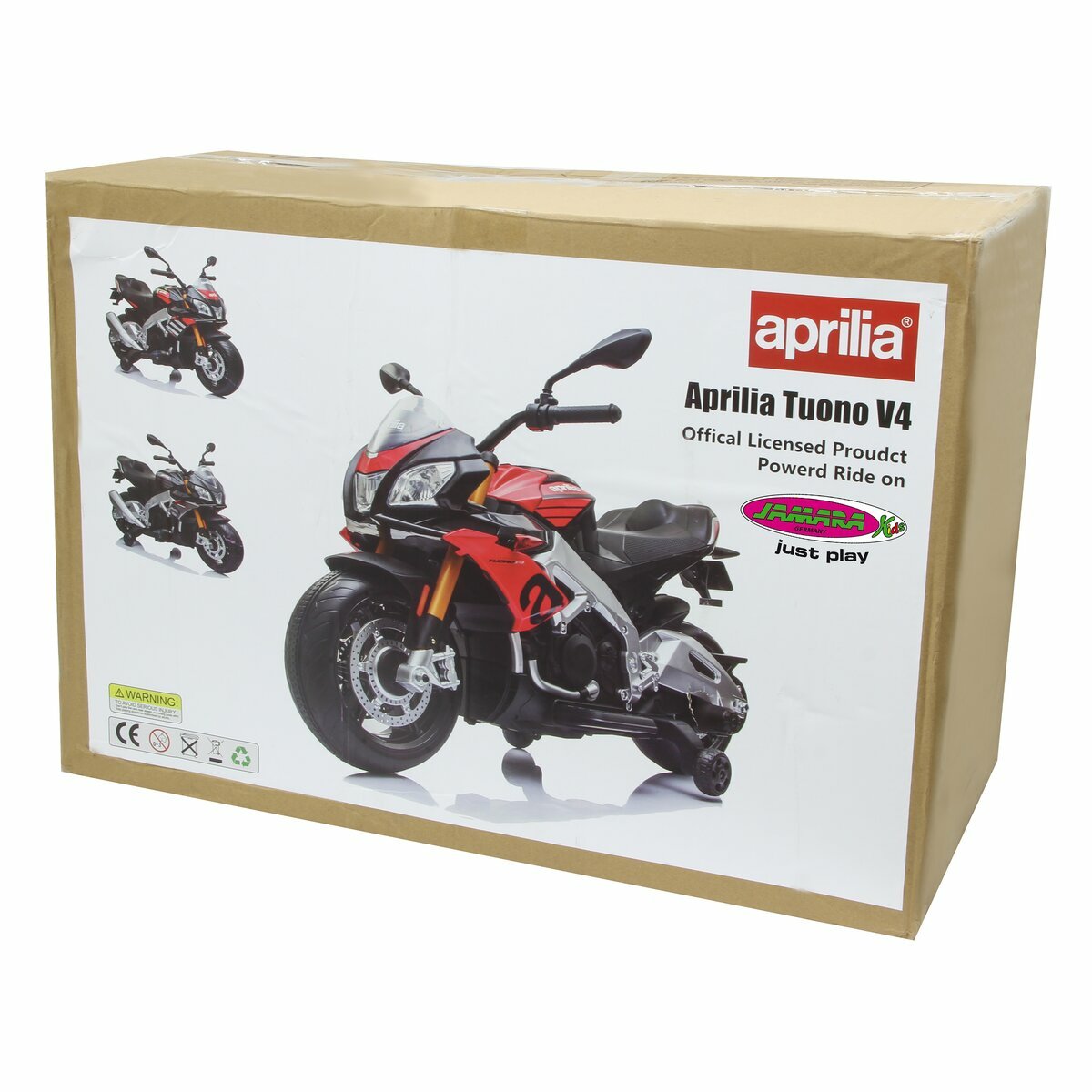 Jamara Correpasillos Aprilia Tuono 1100 Rr 12v Negro