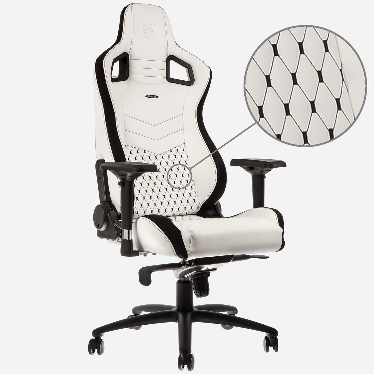Noblechairs Epic Gaming Silla - Blanco Negro