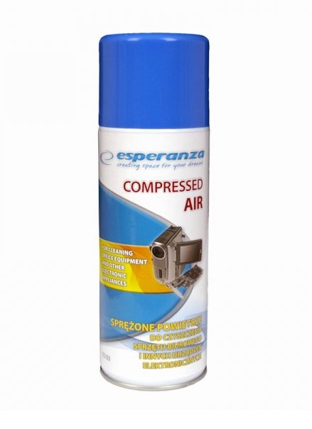 Esperanza Es103 Limpiador De Aire Comprimido 400 Ml