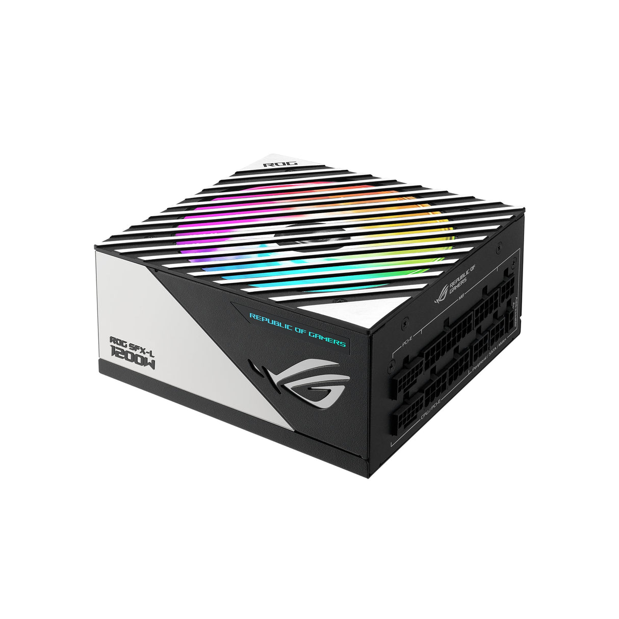 Fuente De Alimentación  Asus Rog -Loki-1200t-Sfx-L-Gaming Unidad De 1200 W 20+4 Pin Atx Negro, Plata