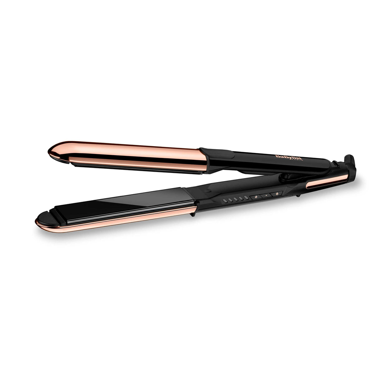 Plancha  De Pelo Babyliss Straight & Curl Brilliance Negro