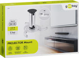 Goobay Soporte Proyector Beamerflex 13 Cm, 20 Cm, 360°, 1.08 Kg, 32 Cm, 17.8 Cm