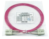 Blueoptics Lwl Patchkabel Sc / Sc Mm Om4 Magenta 7,5m