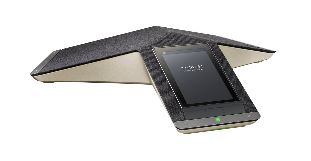 Teléfono Poly Trio C60 Nr Para Microsoft Teams Voip Para Conferencias Con Interfaz De Bluetooth Ieee 802.11a/B/G/N (Wi-Fi) / Bluetooth 4.2 5 Vías Capacidad De Llamadas Sip Srtp Sdp 3 Líneas Negro