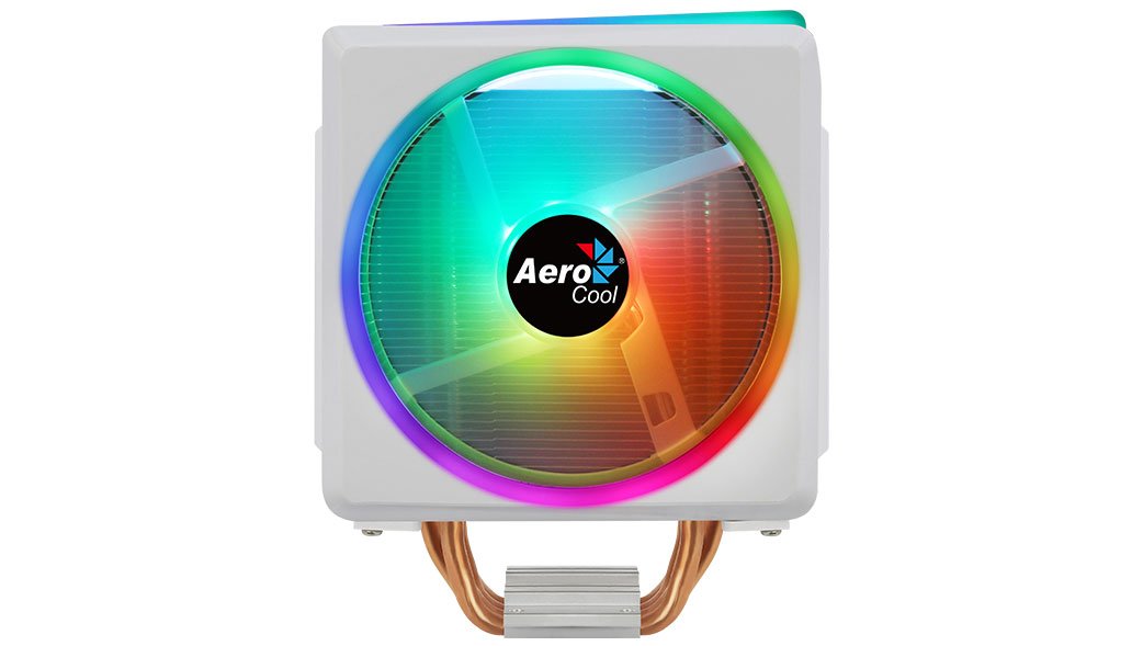 Ventilador Con Disipador Aerocool Cyclon 4f 12cm Blanco