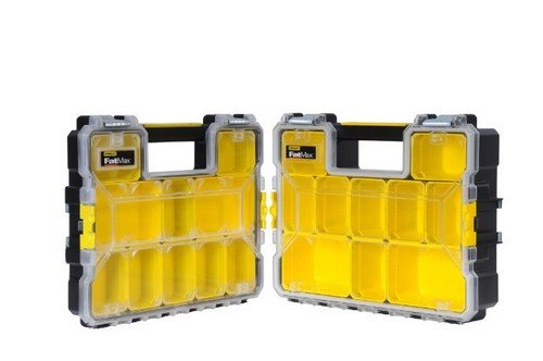 Stanley 1-97-517 Pieza Pequeña Y Caja De Herramientas Negro, Transparente, Amarillo Negro/Transparente, Negro, Transparente, Amarillo, 446 Mm, 74 Mm, 357 Mm