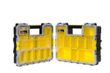 Stanley 1-97-517 Pieza Pequeña Y Caja De Herramientas Negro, Transparente, Amarillo Negro/Transparente, Negro, Transparente, Amarillo, 446 Mm, 74 Mm, 357 Mm