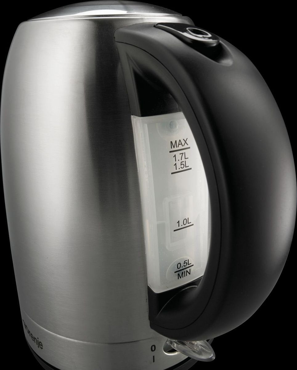 EAN 3838942111242 - Gorenje K17FEII tetera eléctrica 1,7 L 2200 W Negro, Plata imagen 7
