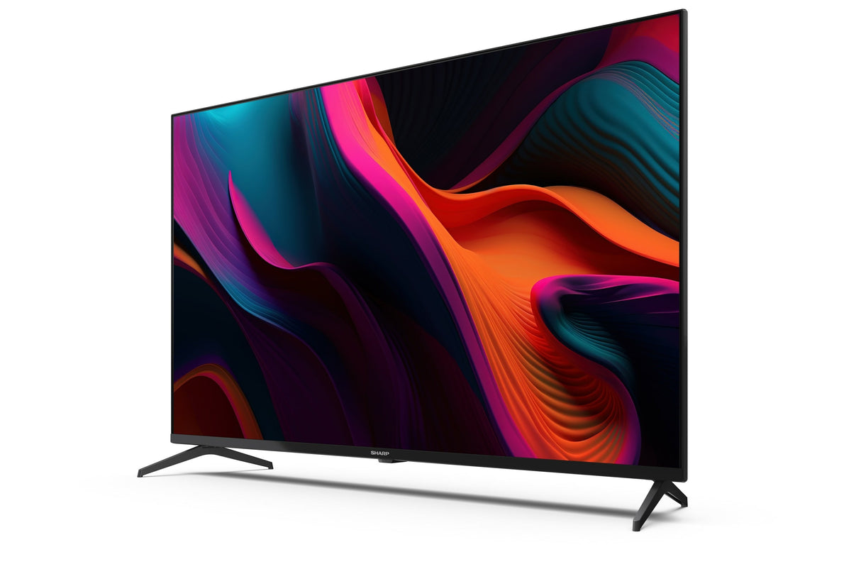 Televisor Sharp 43gl4260e Tv Sin Marco Smart Google 4k Ultra Hd De 43" (108 Cm), Dolby Vision, Dolby Atmos, Asistente De Google