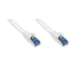 Goodconnections Cable De Red Mit Rastnasenschutz, Cat. 6a, S Ftp, Pimf, Halogenfrei, 500mhz, Weiss, 3m,