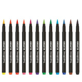 Alpino Estuche 12 Rotuladores Brush Lettering Experience Punta Pincel C/Surtidos