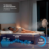 Ventilador De Pie Grunkel Fs-14pr 30w 7 Aspas 35cm 12 Velocidades