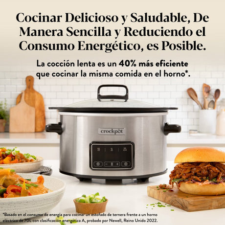 EAN 5060569674826 - Crock-Pot CSC111X olla de cocción lenta 3,5 L 220 W Acero inoxidable imagen 5