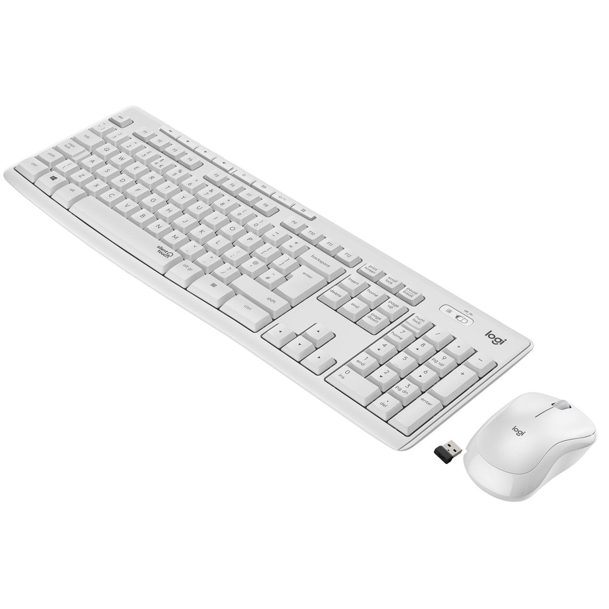 Teclado + Mouse Raton Logitech Mk295 Silent Wireless Inalambrico Frances